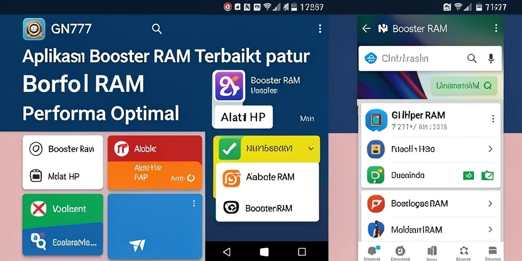 Tampilan antarmuka GN777 yang intuitif dan mudah digunakan.